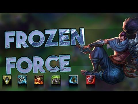 Smid - NEW FROZEN FORCE YASUO BUILD!