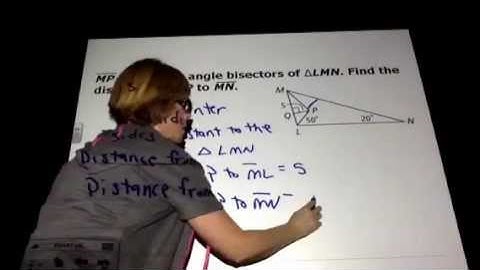 McCrory Geometry 5-2 Bisectors of Triangle part 2