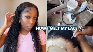 Start to finish wig install | beginner friendly | bleaching + plucking