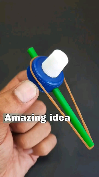 diy kreatif tutup botol menjadi alat keren pembasmi cicak #idecreative   #idebarangbekas #toys #unik