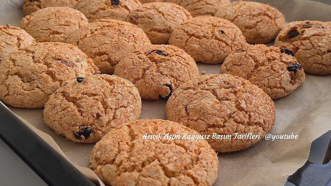 ÇAYIN YANINDA Tiryakilik Yapan SIVIYAĞLI KOLAY KURABİYE TARİFİ