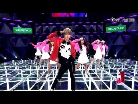 《创造101》【回顾】王一博现场跳女团舞，动作流利超专业，选手：卡哇伊！