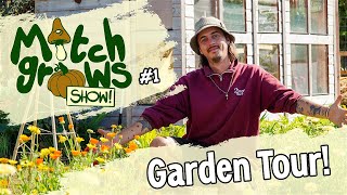 Organic No Dig Vegetable Garden Tour