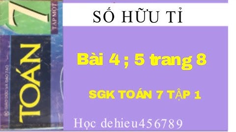 Bài 5 sgk toán 7 trang 8 tập 1