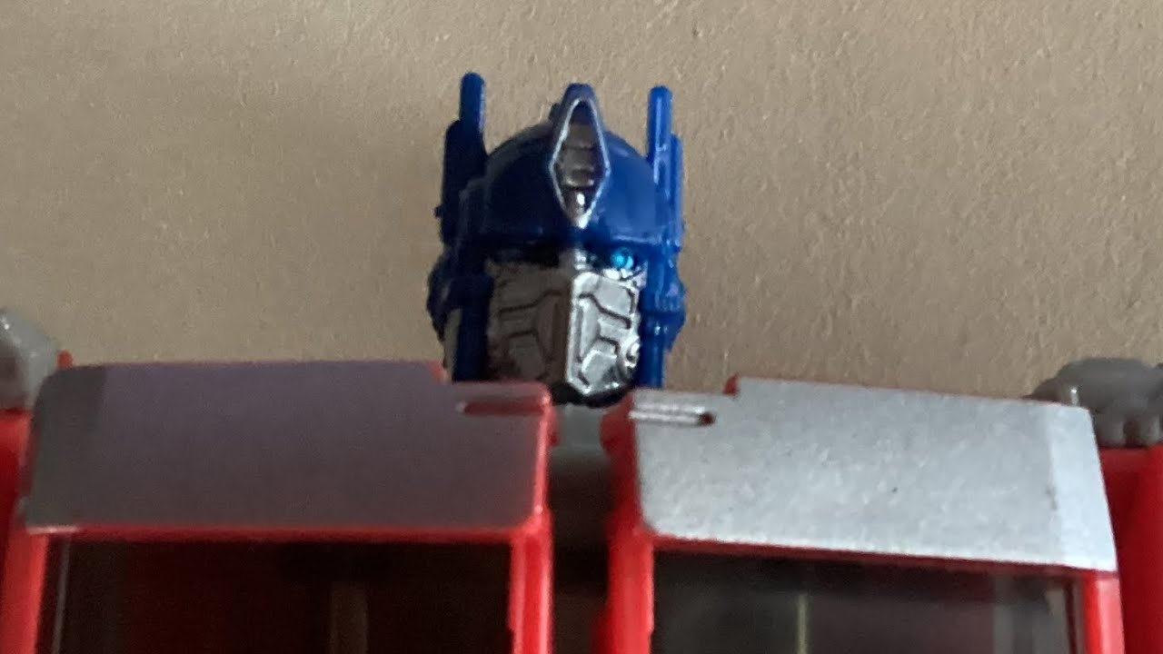 Transformers Optimus prime test - YouTube