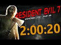 Resident Evil 7 Knife Run PS4 -2h00m20s - Easy NG