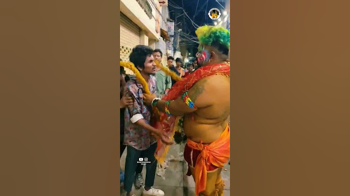 kumar potharaju beating nallagutta dancer sharath at #secunderabad #bonalu #2023