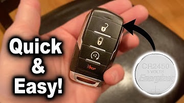 How to Replace Keyfob Battery | 2019-2025 Ram 1500