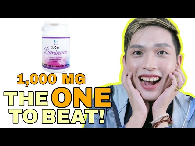 LUMINOUS WHITE GLUTATHIONE REVIEW | 1,000 MG FREE FORM! SIR LAWRENCE