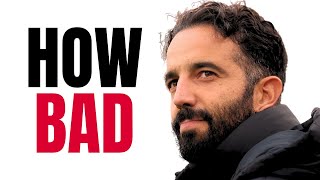 I watched all of Ruben Amorim 's matches and discovered that...