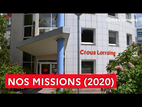 Crous Lorraine Film corporate 2020