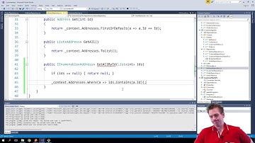 Building a REST API in NET Core | S3P82 | Implement GetAllById in AddressRepository