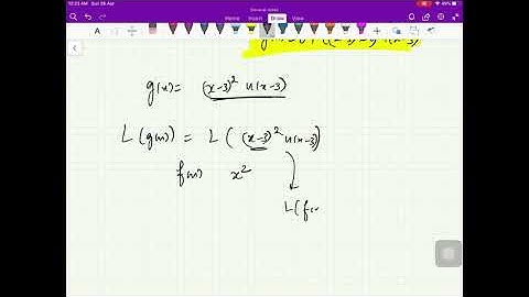 Lecture 11 Laplace Transformation
