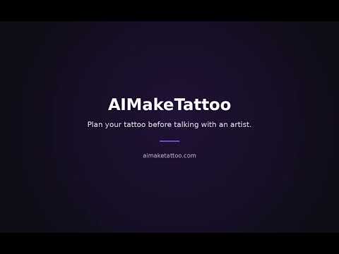 AIMakeTattoo demo video thumbnail