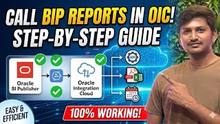 How to run BIP Report from Oracle Integration Cloud (OIC) | Real-Time Integration Project