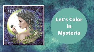 LIVESTREAM | Coloring in Mysteria by Anastasia Koldareva