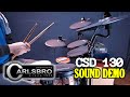 Sound demo  carlsbro csd 130 electronic drums  ian drummer