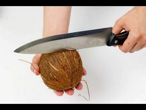 Как открыть кокос дома?- Фруктовый мастер - Fruitm. Лайфхаки своими руками