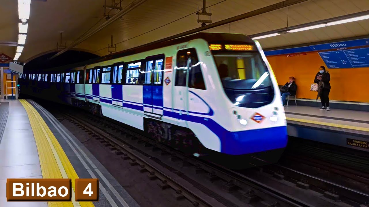 Bilbao | линия 4 : Мадридский метрополитен ( класс 3000 )
