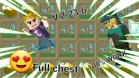 Skyblock FULL CHEST duplication glitch 100% work 🤑🤯|| Blockman Go Skyblock