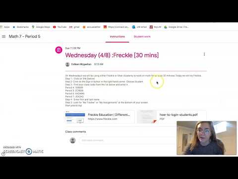 How to log in to Freckle