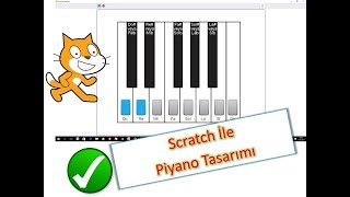 Scratch Piyano Çalışması - Orjinal Piyano Sesleri - Sesler Linkte screenshot 3