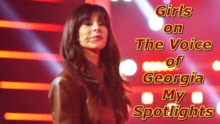 Girls on The Voice of Georgia - My Spotlights