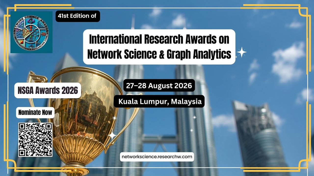 41st Edition of Network Science Award | 27–28 August 2026 | Kuala Lumpur, Malaysia