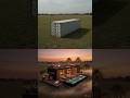From Rusty Container to Dream Luxury Villa 🏡✨ | #construction #timelapse #viral #shortsfeed #shorts