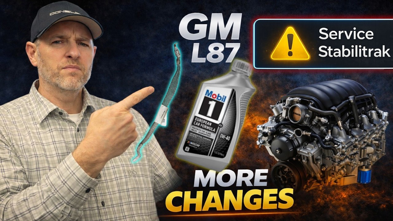 GM L87 Recall Update: Oil, Engines & Stabilitrak