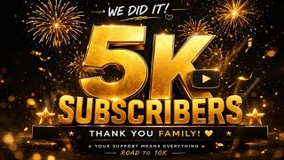 Thank You for 5000 Subscribers! ❤️ | Crazy Music Studio Celebration