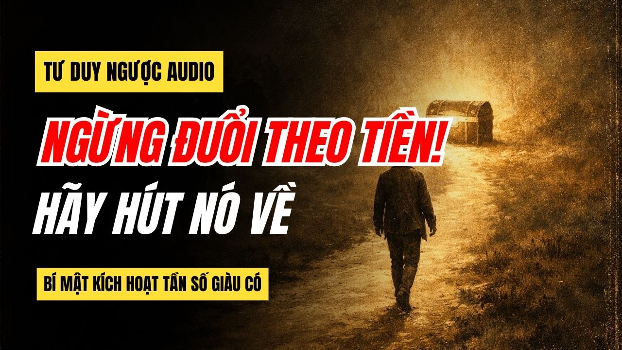 3 BƯỚC KÍCH HOẠT TẦN SỐ GIÀU CÓ | Thu Hút Tiền Bạc Và Thịnh Vượng Tự Nhiên | TƯ DUY NGƯỢC AUDIO