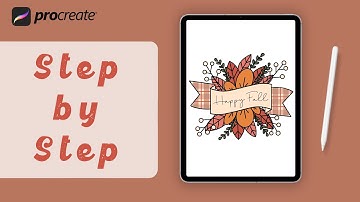 Procreate Tutorial - Happy Fall