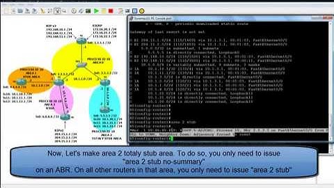 GNS3 Topology - OSPF AREA TYPEs and LSA TYPEs PART 2 of 2.mp4