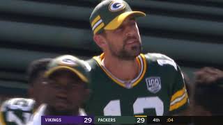 Mason Crosby Misses Game Winning Field Goal After Being Iced | Vikings vs. Packers | NFL