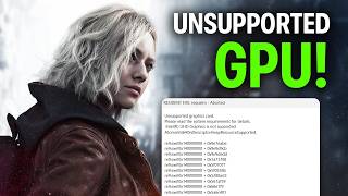 RESIDENT EVIL requiem Unsupported graphics card - FIXED