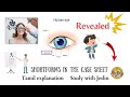 Short forms of case sheet in Eye clinic and Eye hospital #optometrist #eyecheckup #shortformcontent