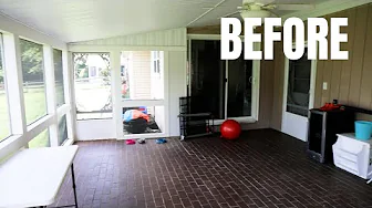 BEFORE & AFTER: Colorful Patio Makeover Refresh!  - Thrift Diving