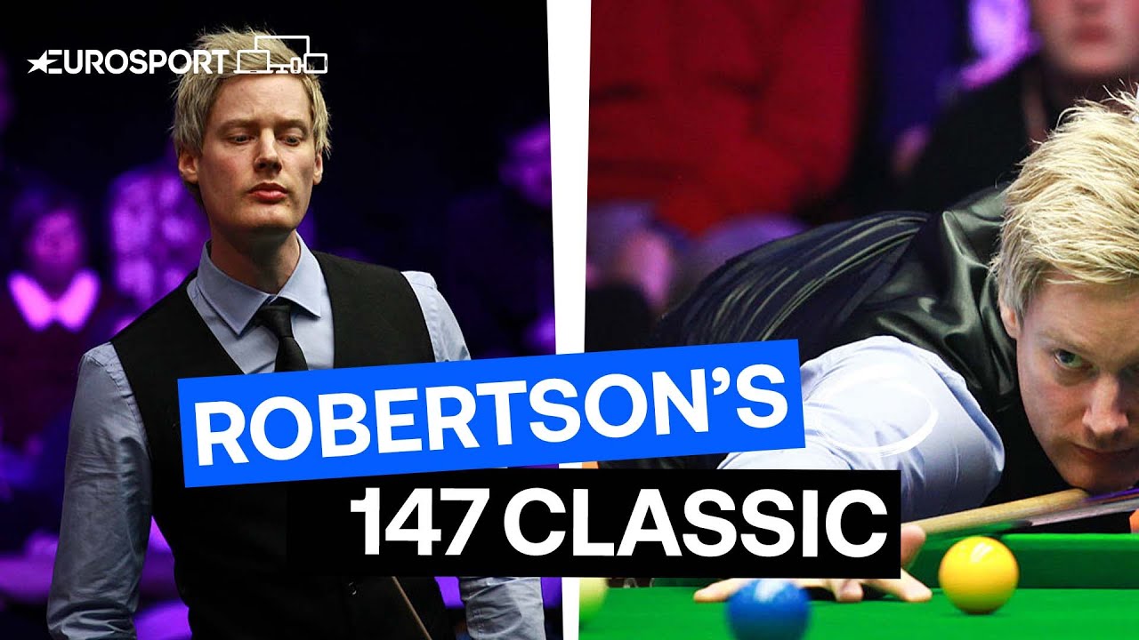 Neil Robertsons Unreal Win In The UK Championship 2015 Final 147 Classic Eurosport Snooker