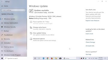 Windows 10 insider preview build 18329 released February 1st 2019