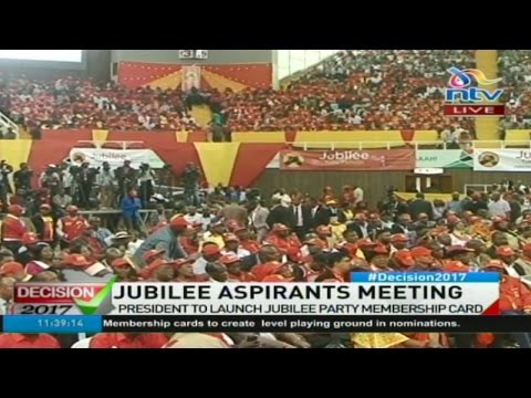 #Decision2017: Launch of Jubilee membership card