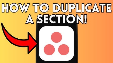 How To Duplicate A Section In Asana (Full Guide) 2025!