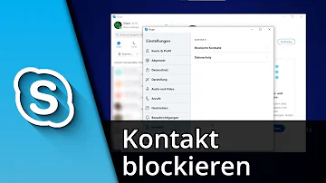 Wie kann ich blockierte Kontakte in Skype löschen?