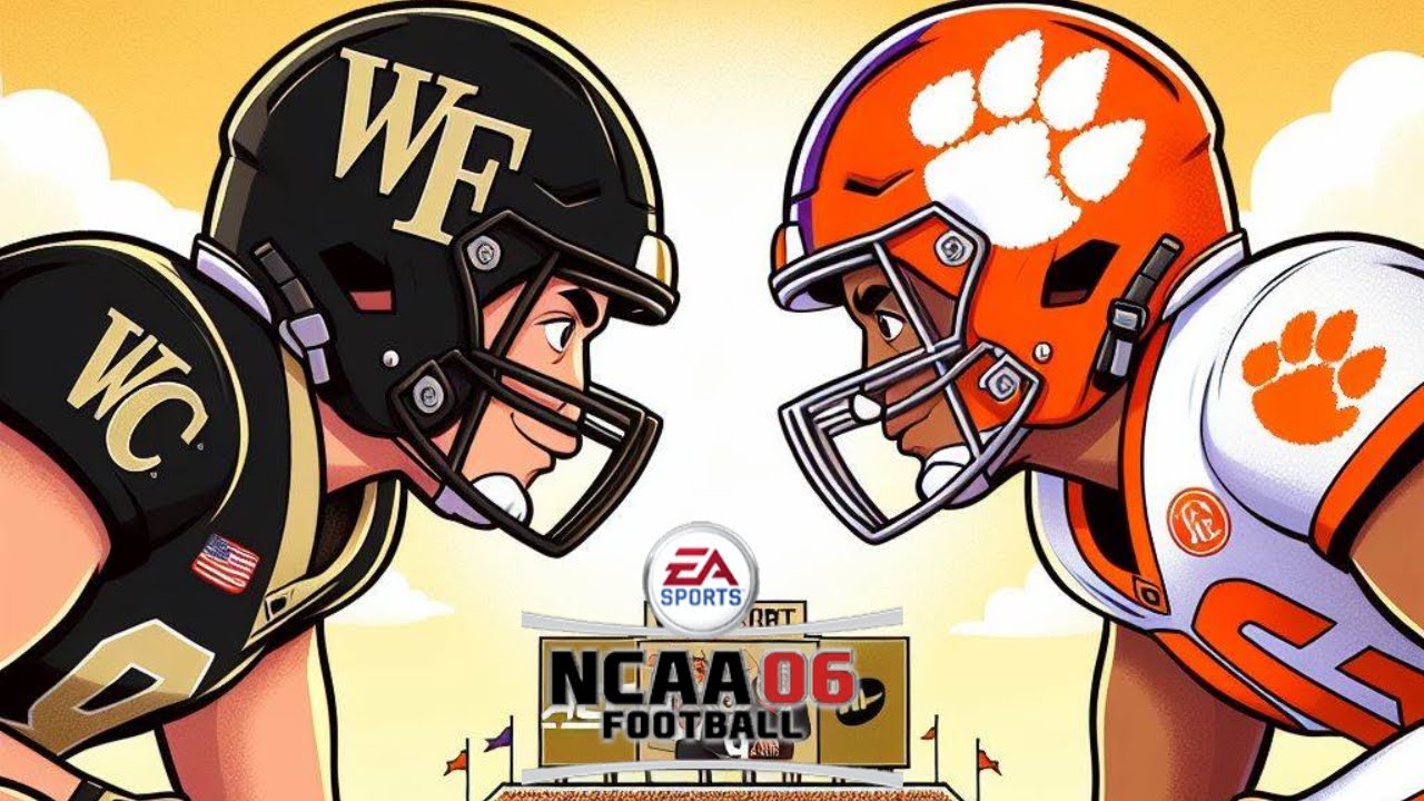 NCAA Football 06 | Wake Forest vs #16 Clemson | Week 13 ACC Showdown