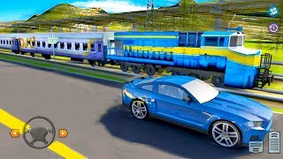 Trains vs Cars Game: Racing Simulator - Android Gameplay screenshot 2