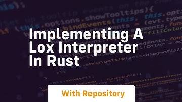 implementing a lox interpreter in rust