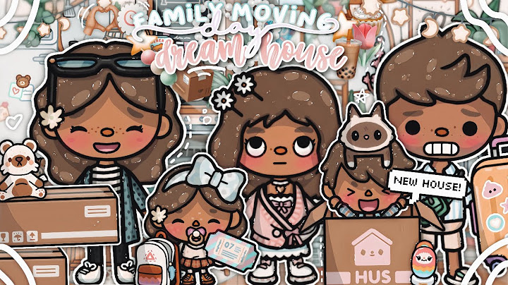 Moving to our *DREAM HOUSE* 🏡⭐️🍡 || *voiced* 🎙|| Toca Boca Life World Roleplay 🌧🌏🌷୭ ˚.