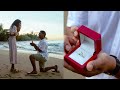 WE&#39;RE ENGAGED! MOST ROMANTIC BEACH PROPOSAL EVER!