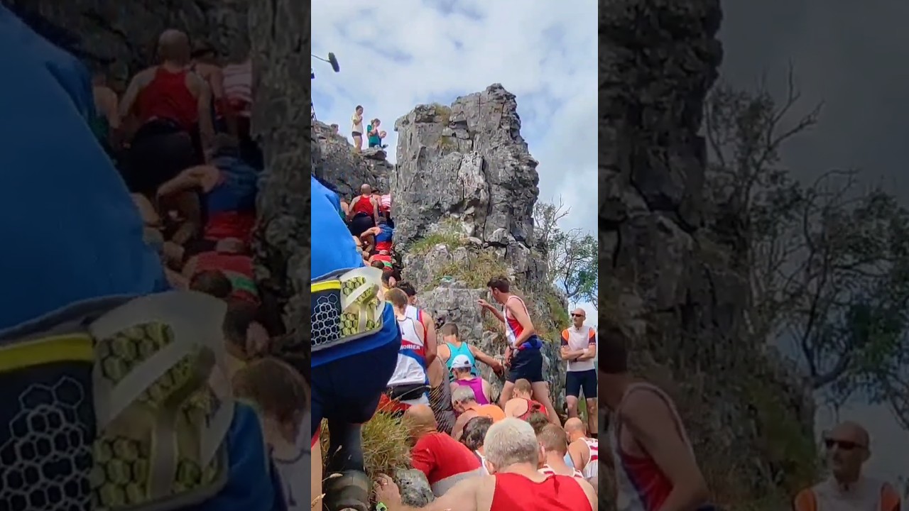 Crazy steep ascents in fell running 