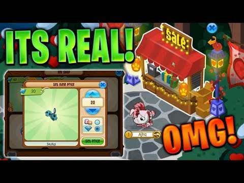 YOU CAN SELL ITEMS ON ANIMAL JAM! SERIOUSLY!